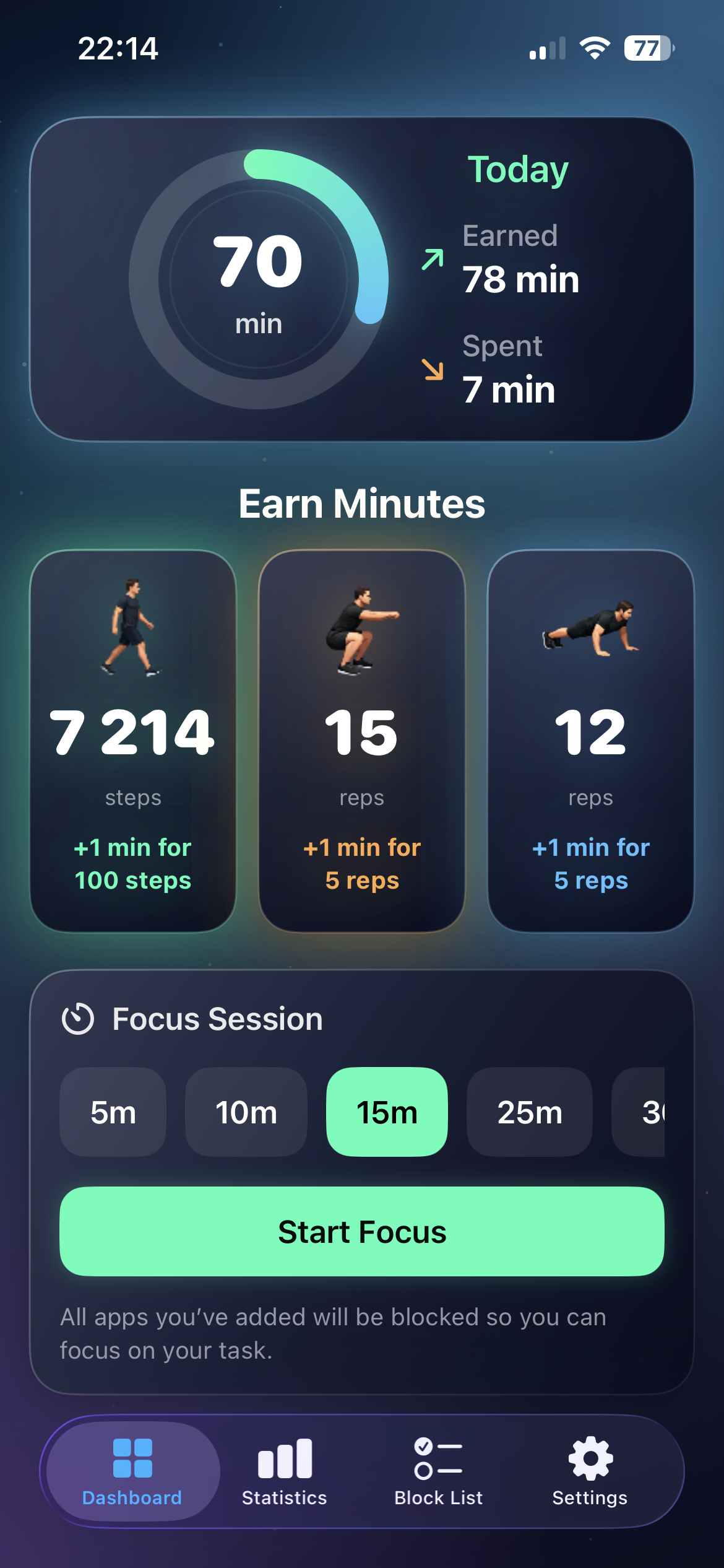 ScreenBlocker screenshot